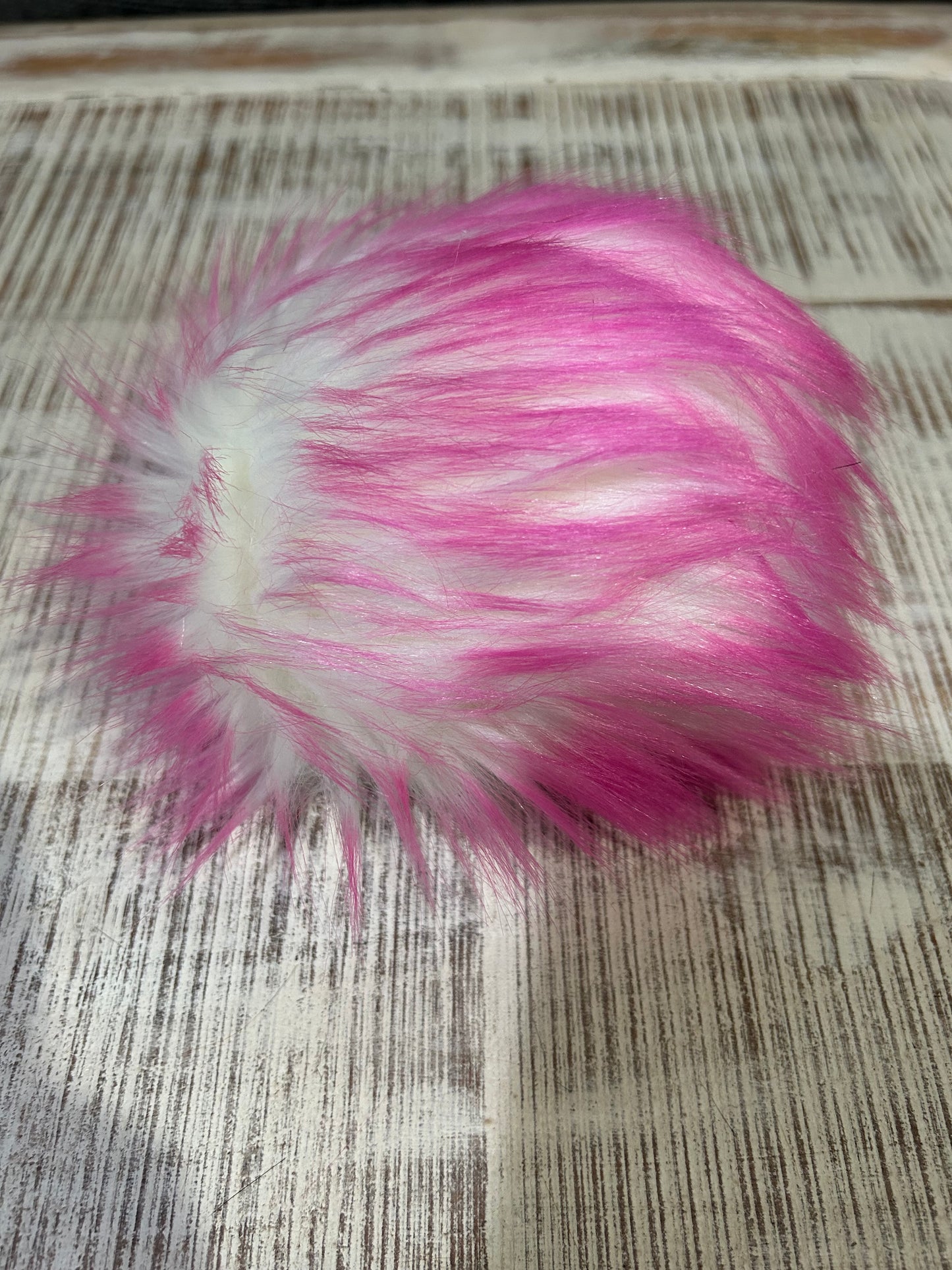 Roseate Spoonbill - Faux Fur Pom Pom