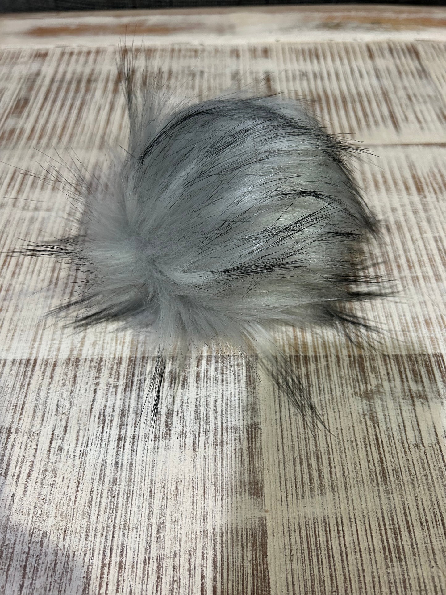 Ring-Tailed Lemur - Faux Fur Pom Pom