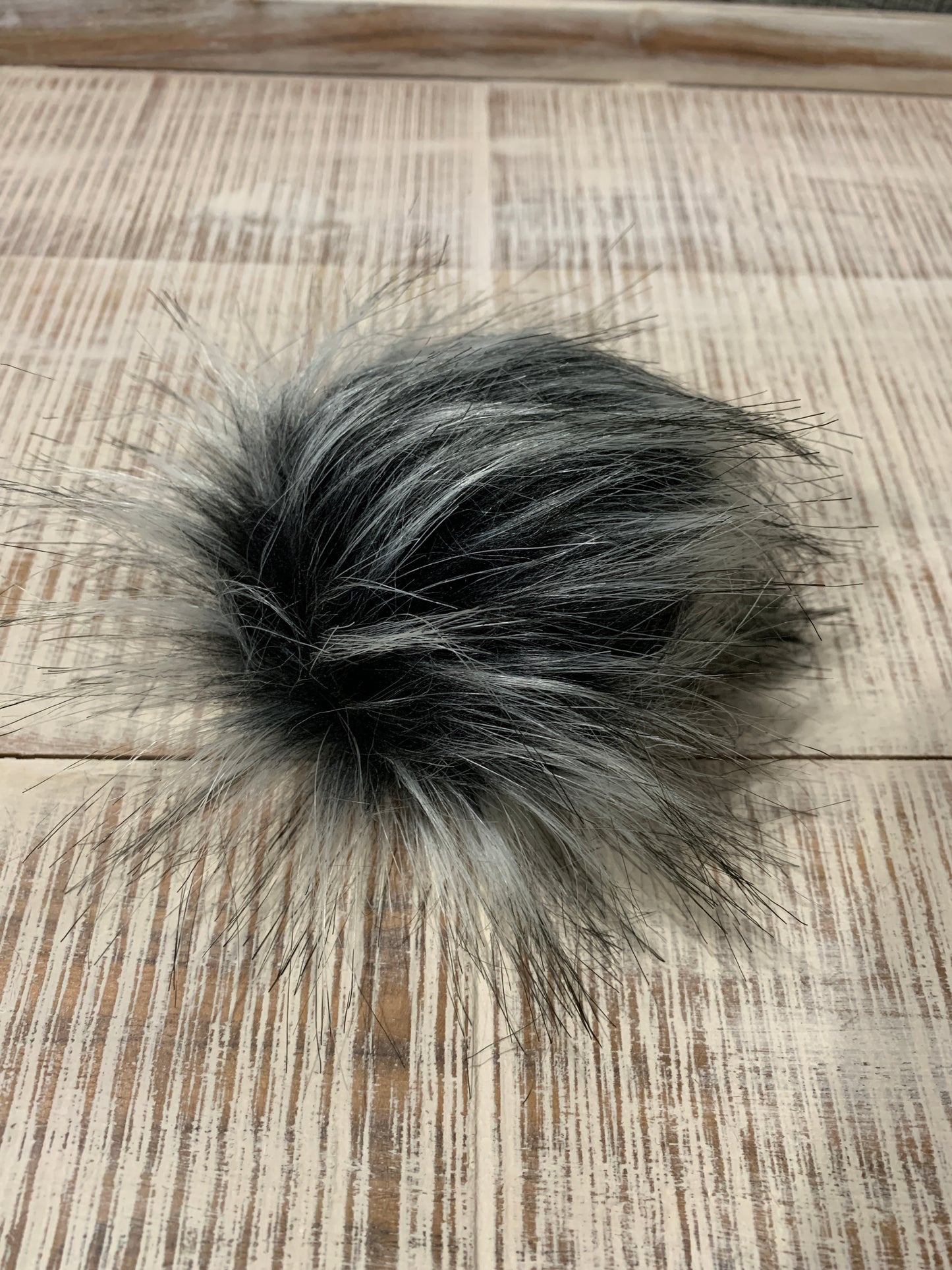 Raccoon - Faux Fur Pom Pom