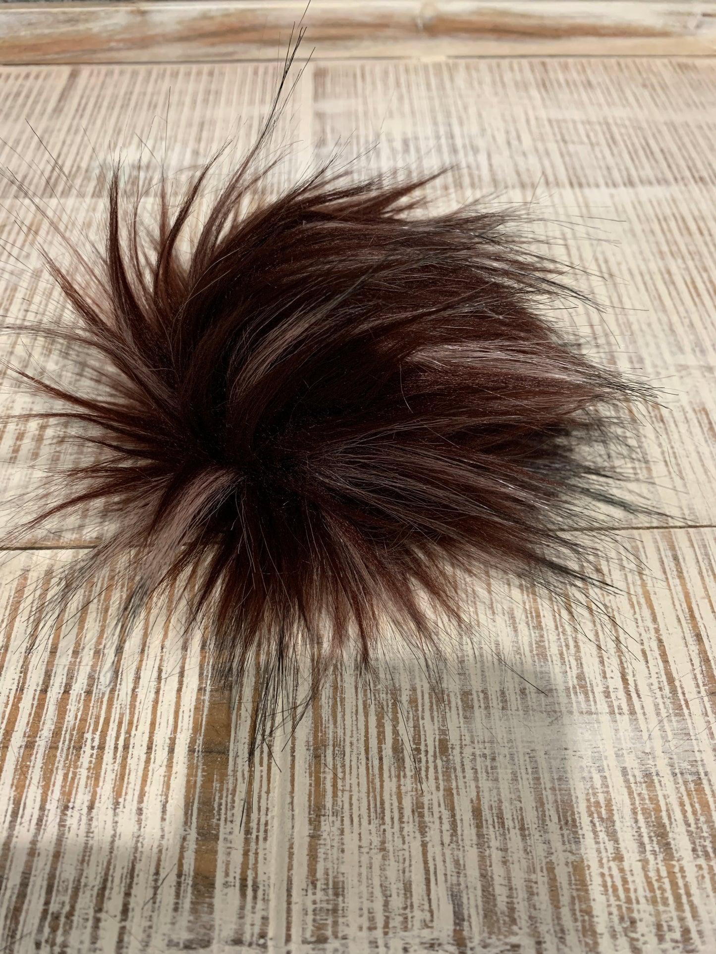 Cardinal - Faux Fur Pom Pom