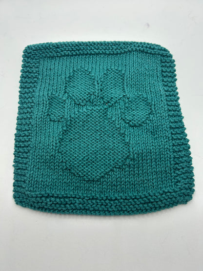 Paw Print - Dishcloth
