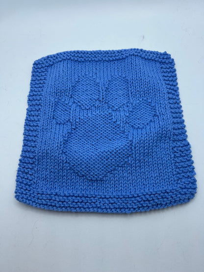 Paw Print - Dishcloth