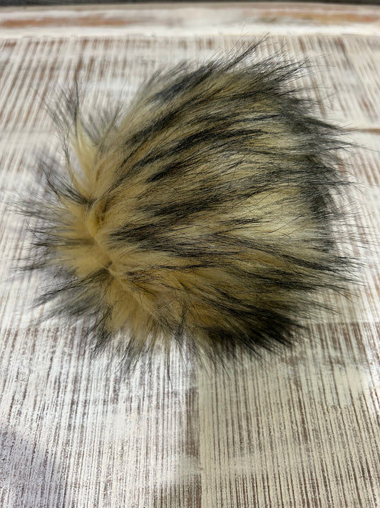 Meerkat - Faux Fur Pom Pom