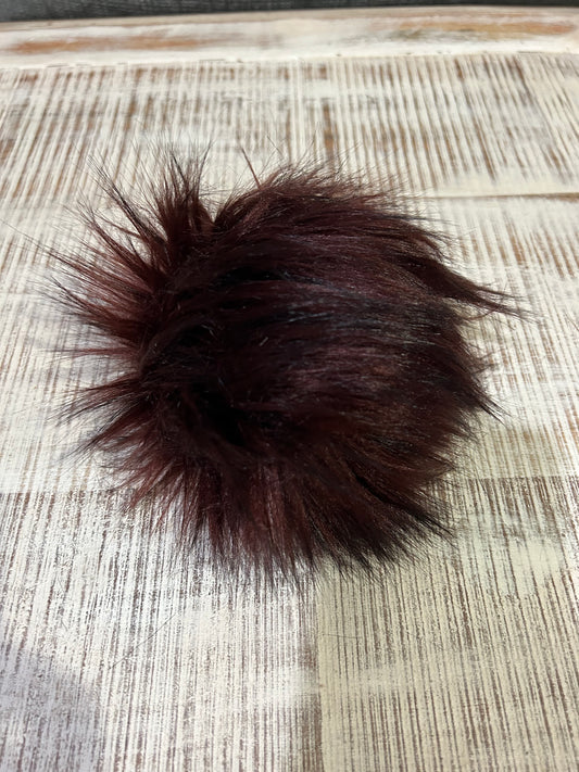 Red Panda - Faux Fur Pom Pom