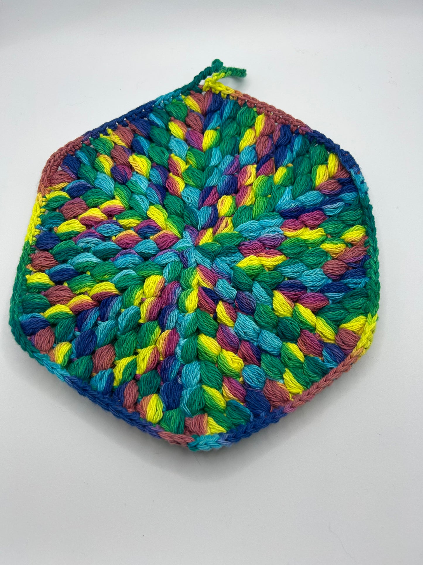Puff Stitch Potholder