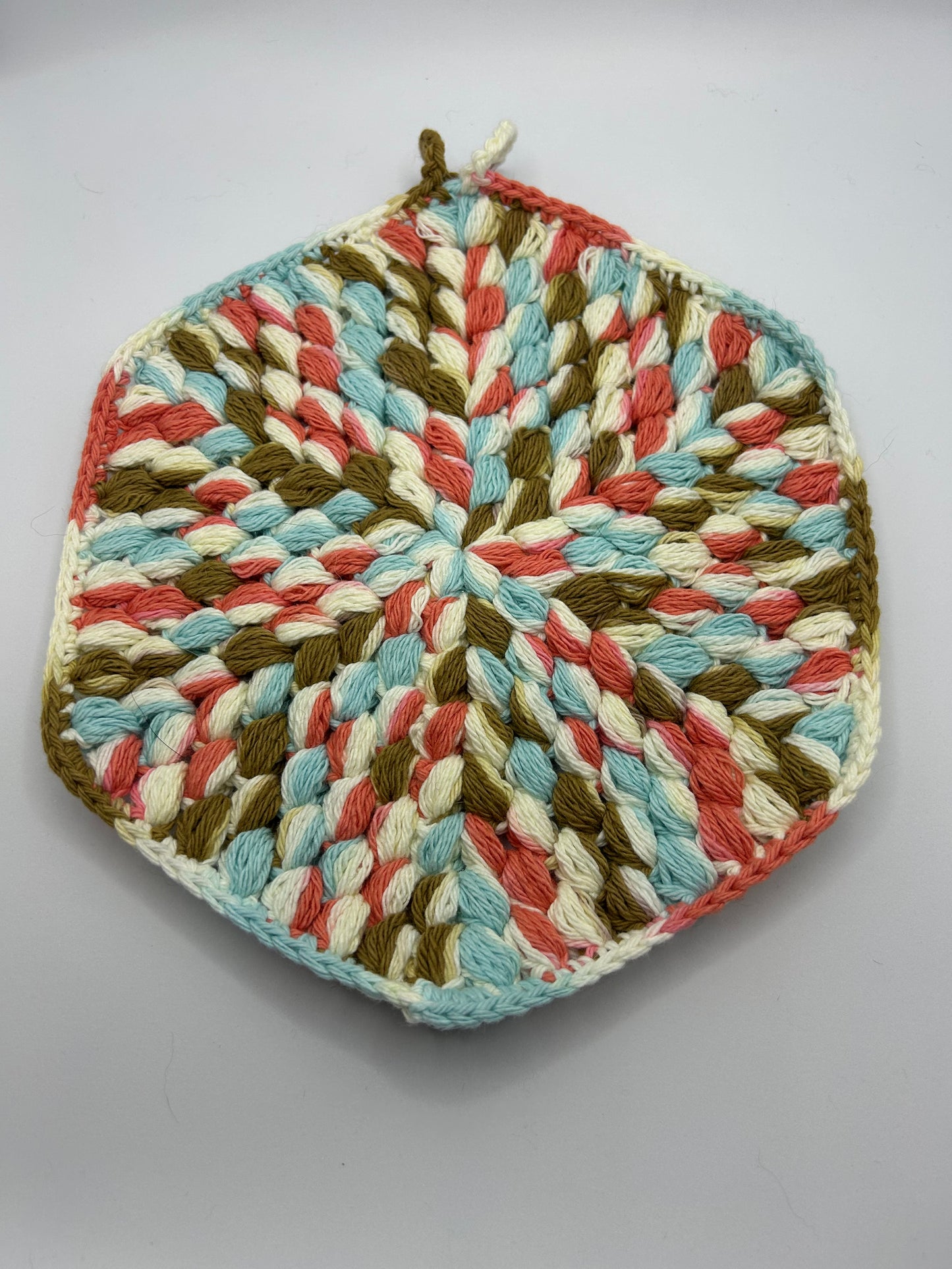 Puff Stitch Potholder
