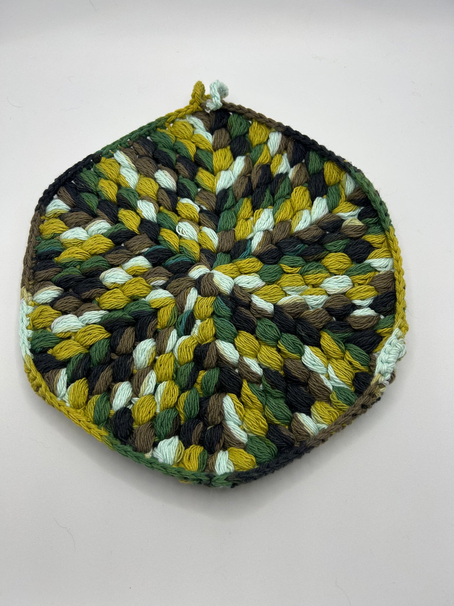 Puff Stitch Potholder