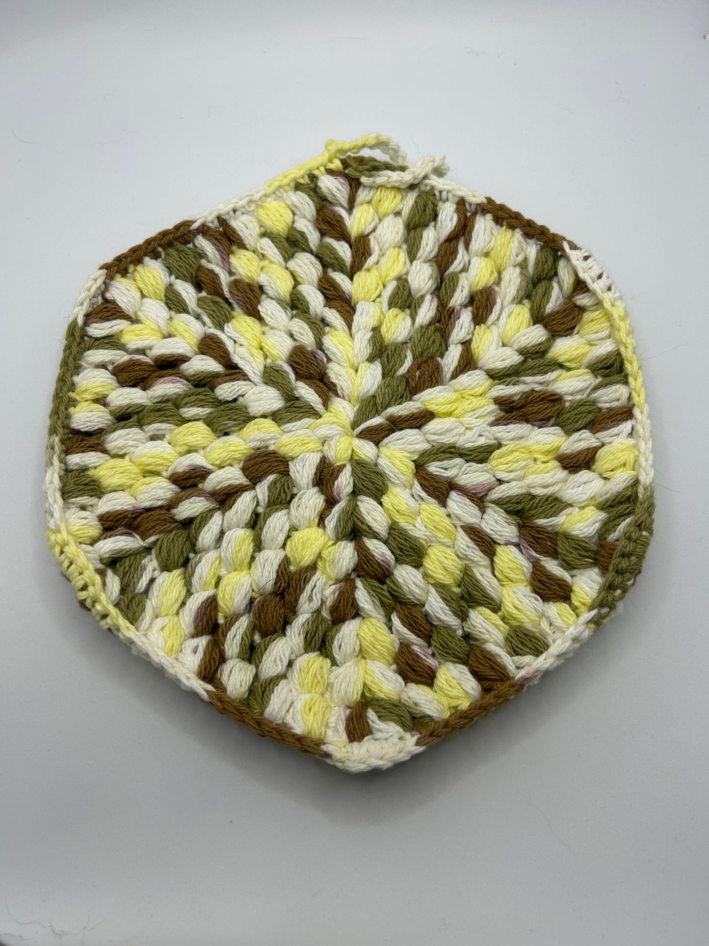 Puff Stitch Potholder