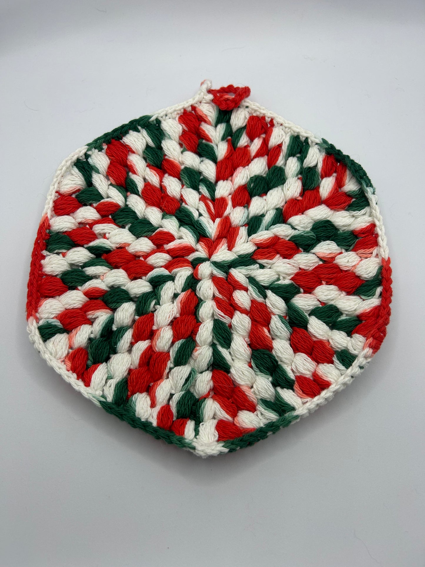 Puff Stitch Potholder