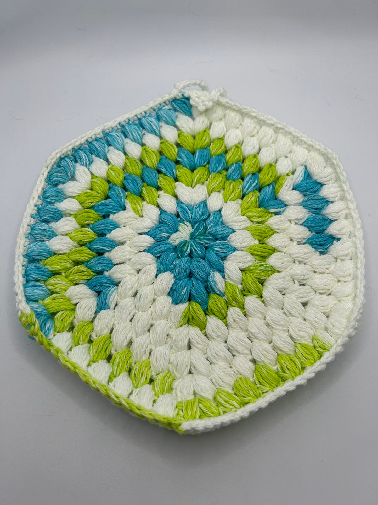 Puff Stitch Potholder