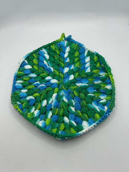 Puff Stitch Potholder