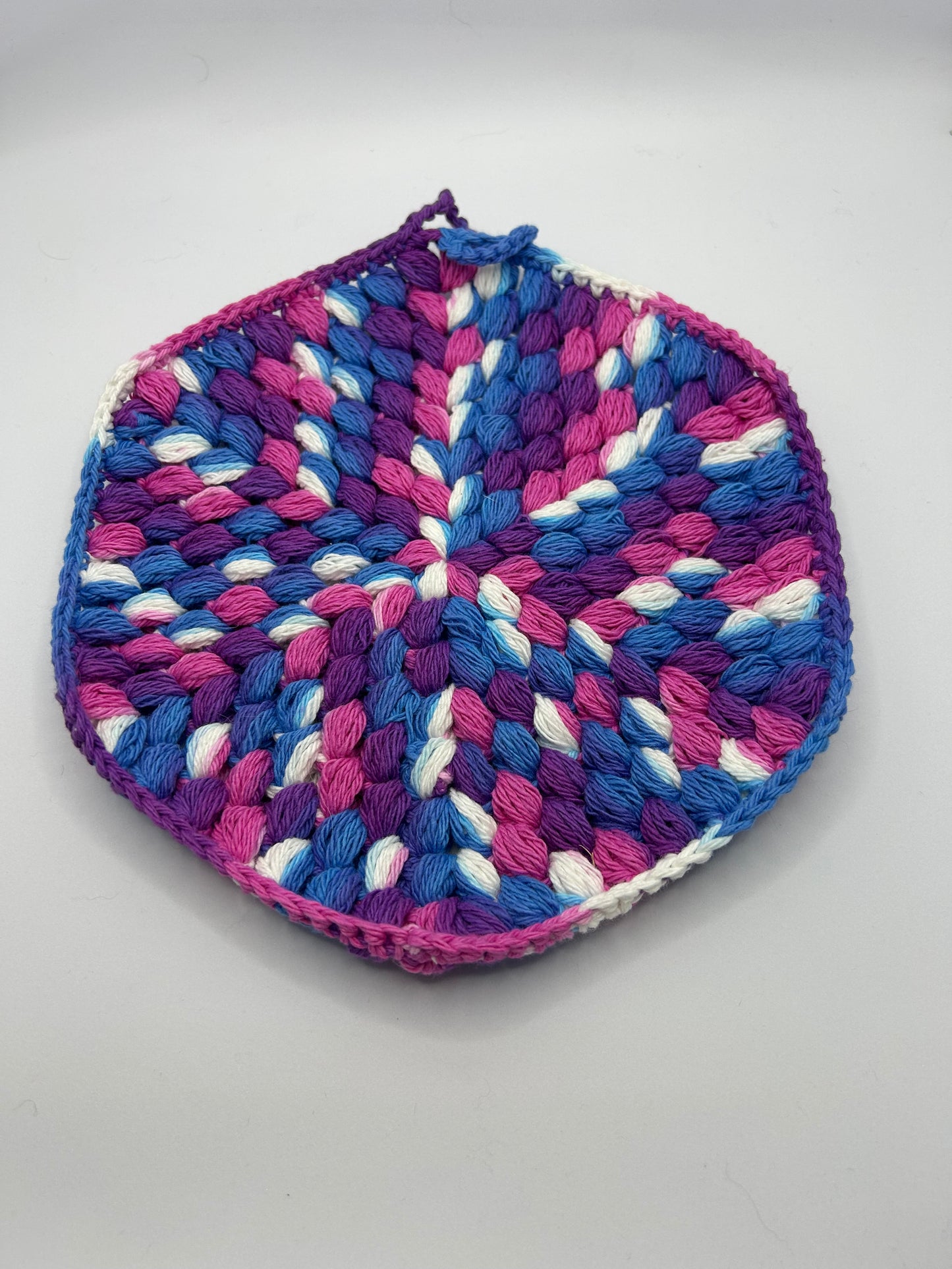 Puff Stitch Potholder