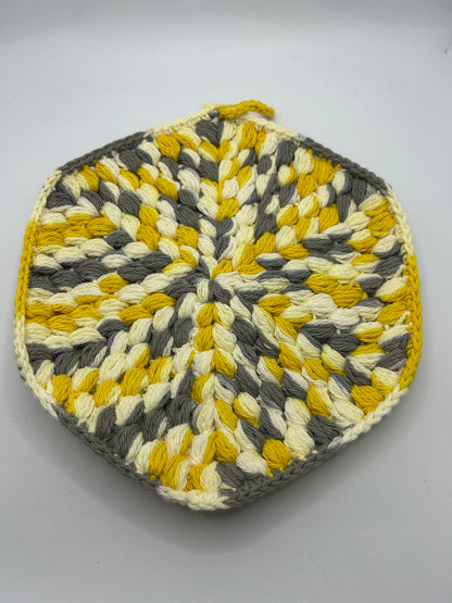 Puff Stitch Potholder