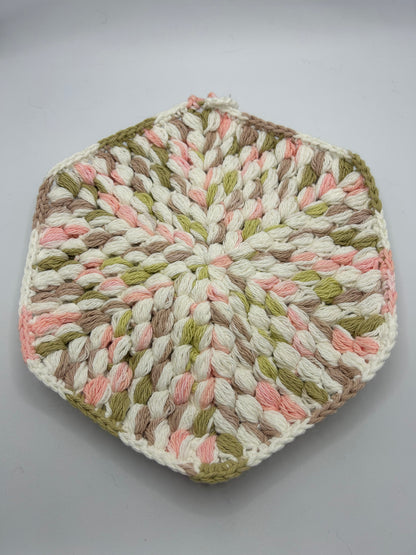 Puff Stitch Potholder