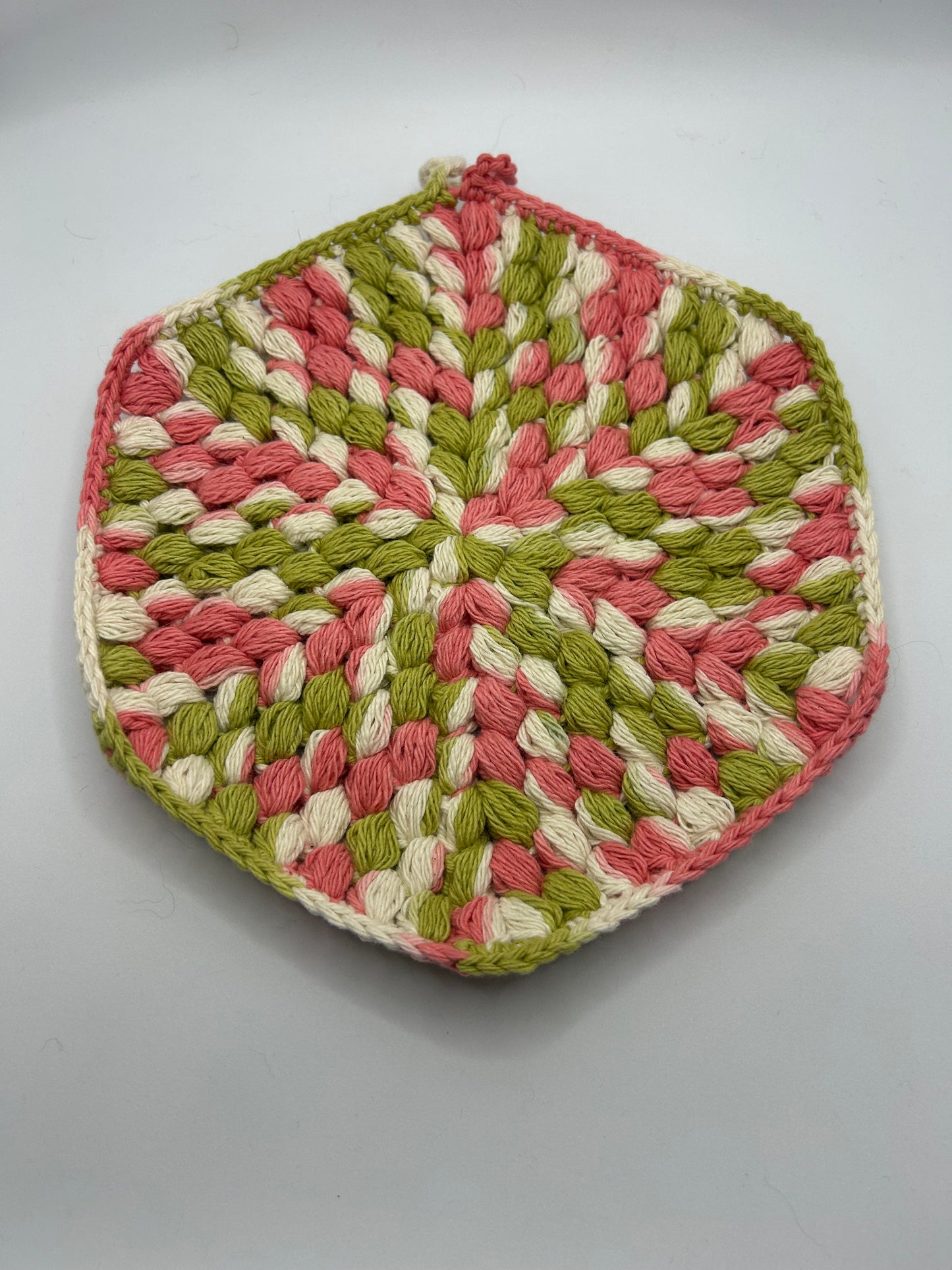 Puff Stitch Potholder