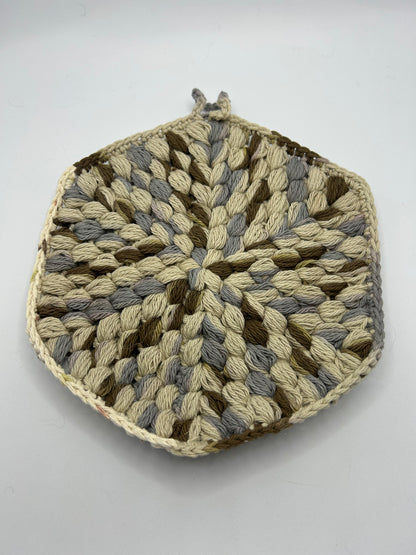 Puff Stitch Potholder