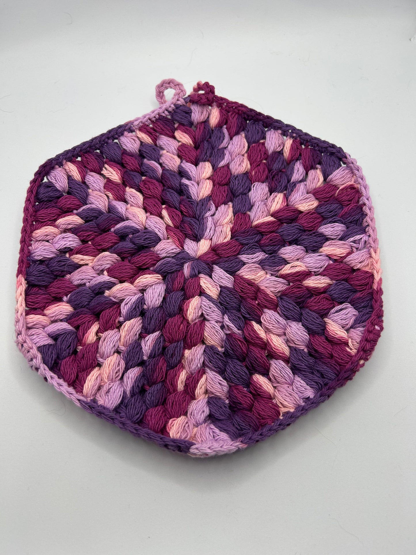 Puff Stitch Potholder