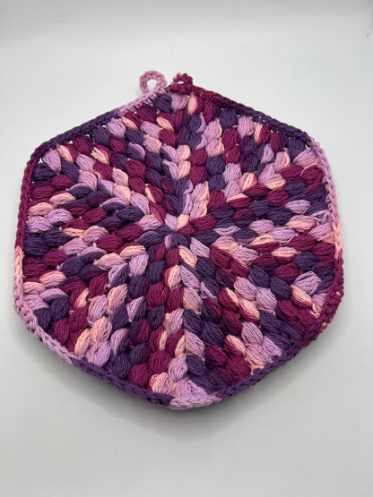 Puff Stitch Potholder