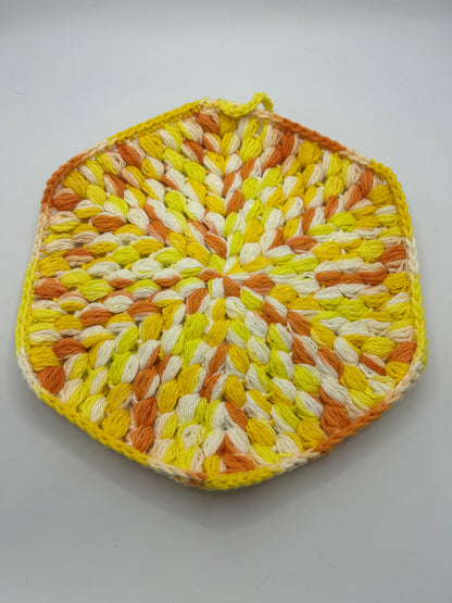 Puff Stitch Potholder