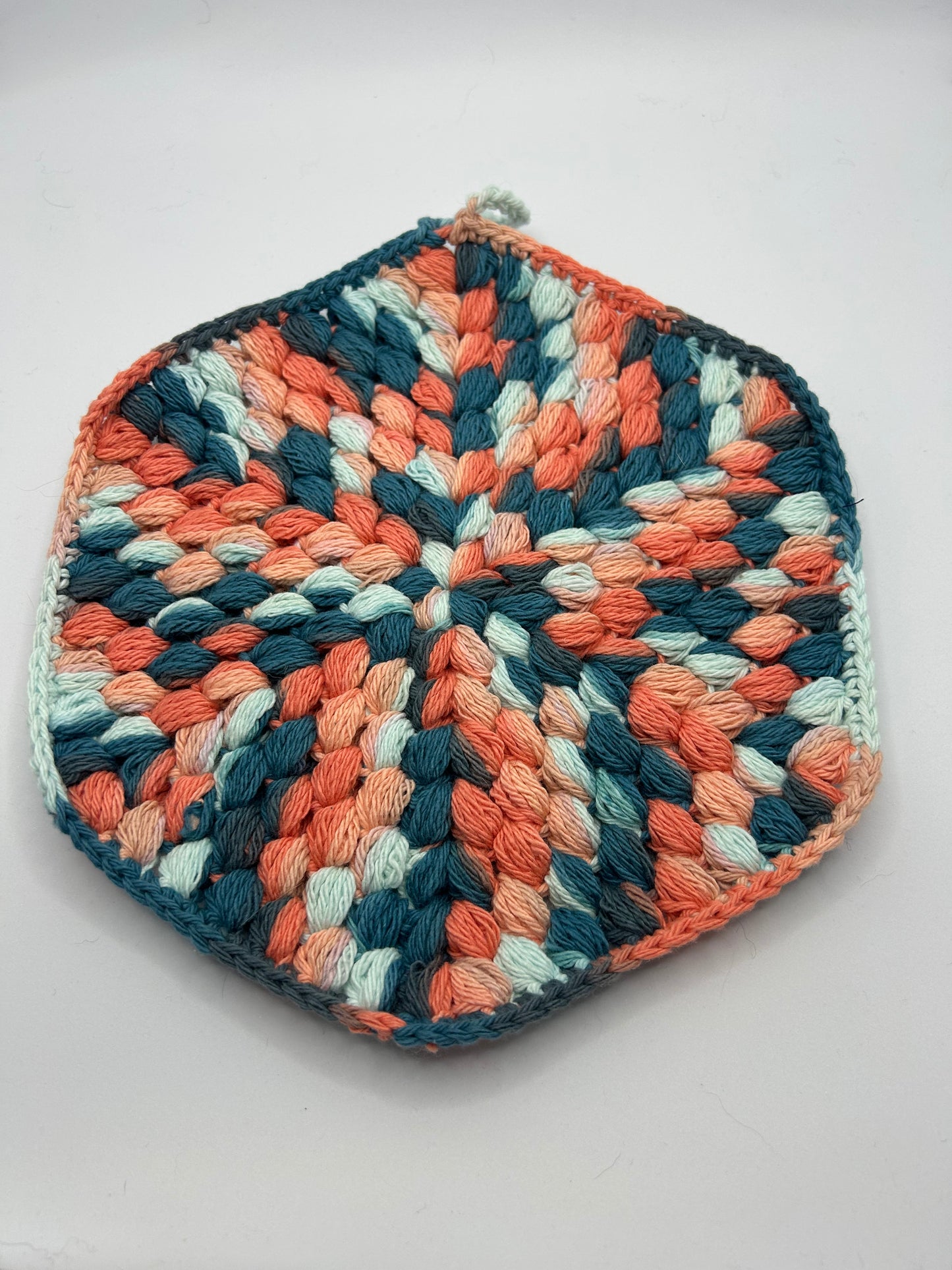 Puff Stitch Potholder