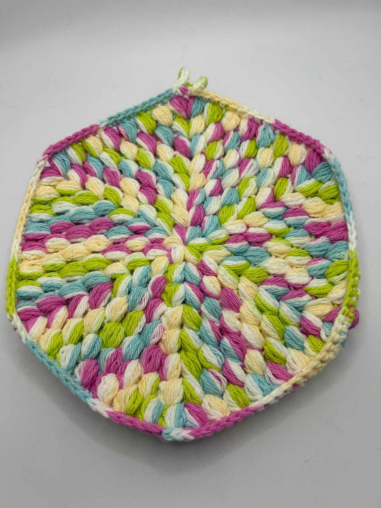 Puff Stitch Potholder
