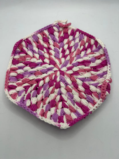 Puff Stitch Potholder