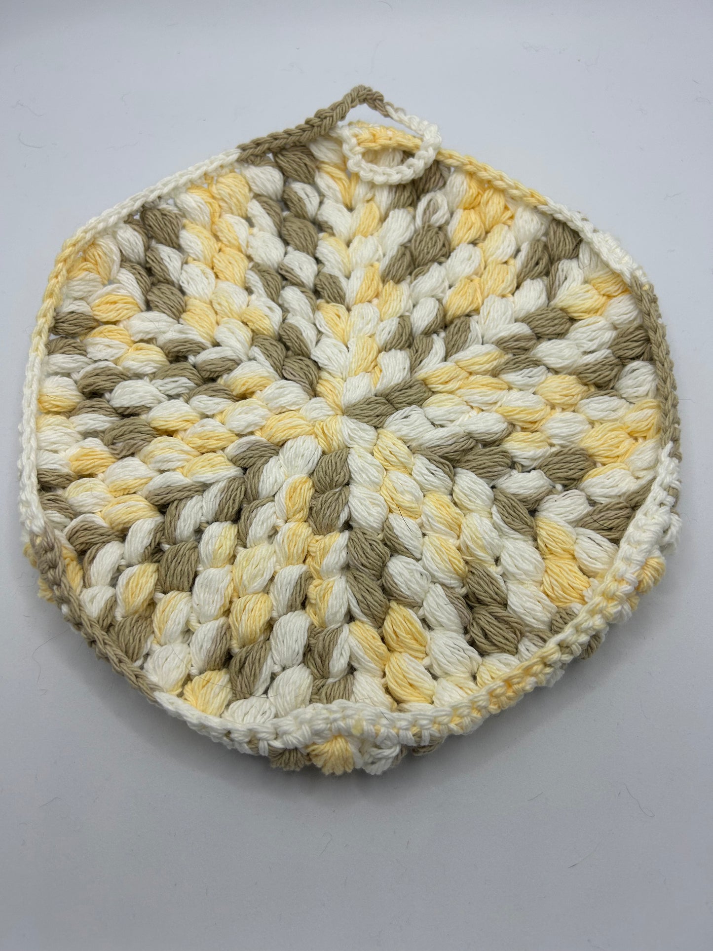 Puff Stitch Potholder