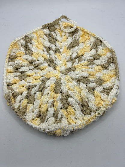Puff Stitch Potholder