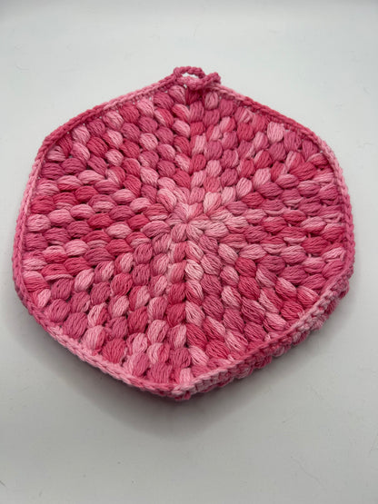 Puff Stitch Potholder