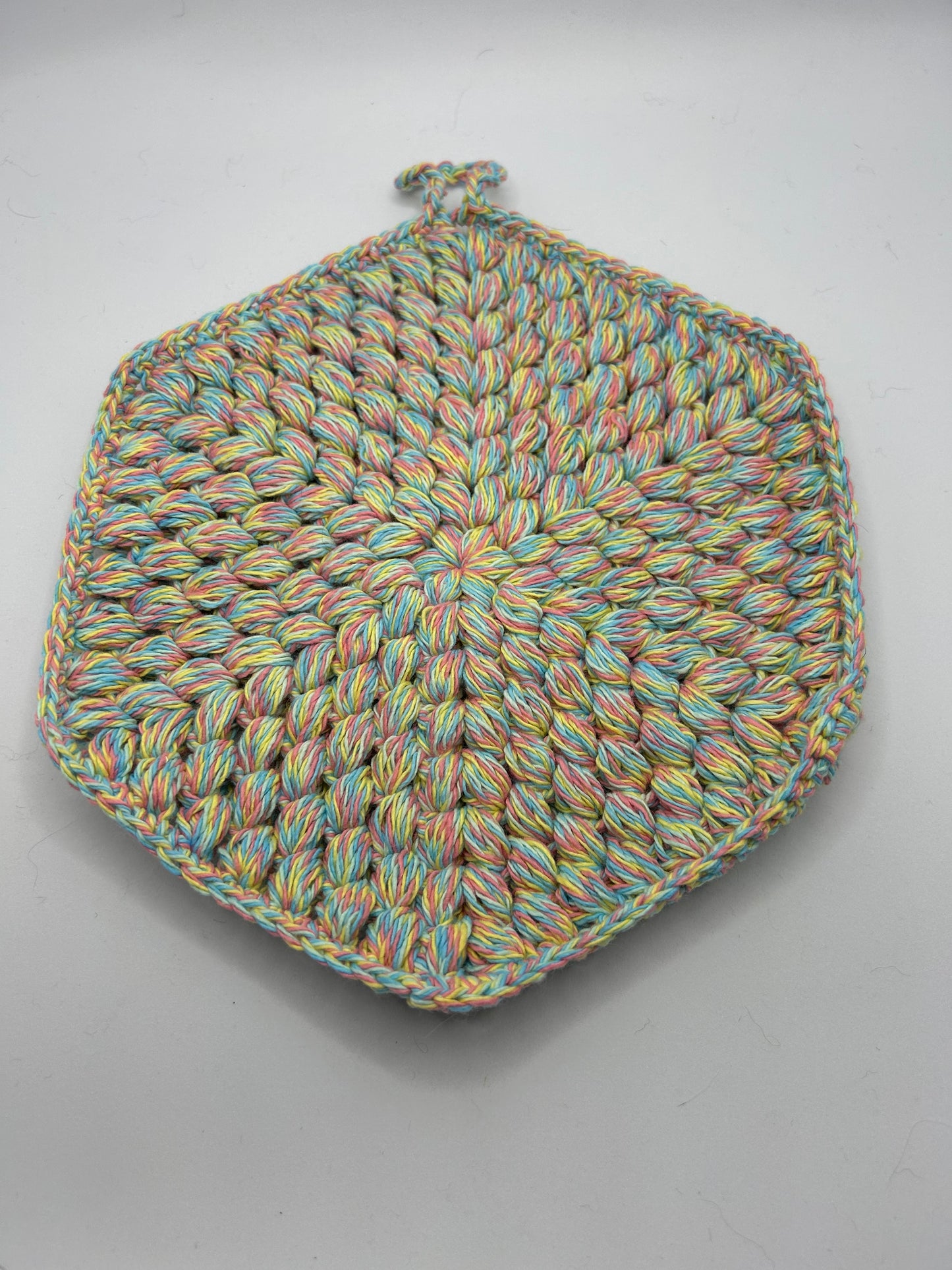 Puff Stitch Potholder