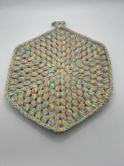 Puff Stitch Potholder