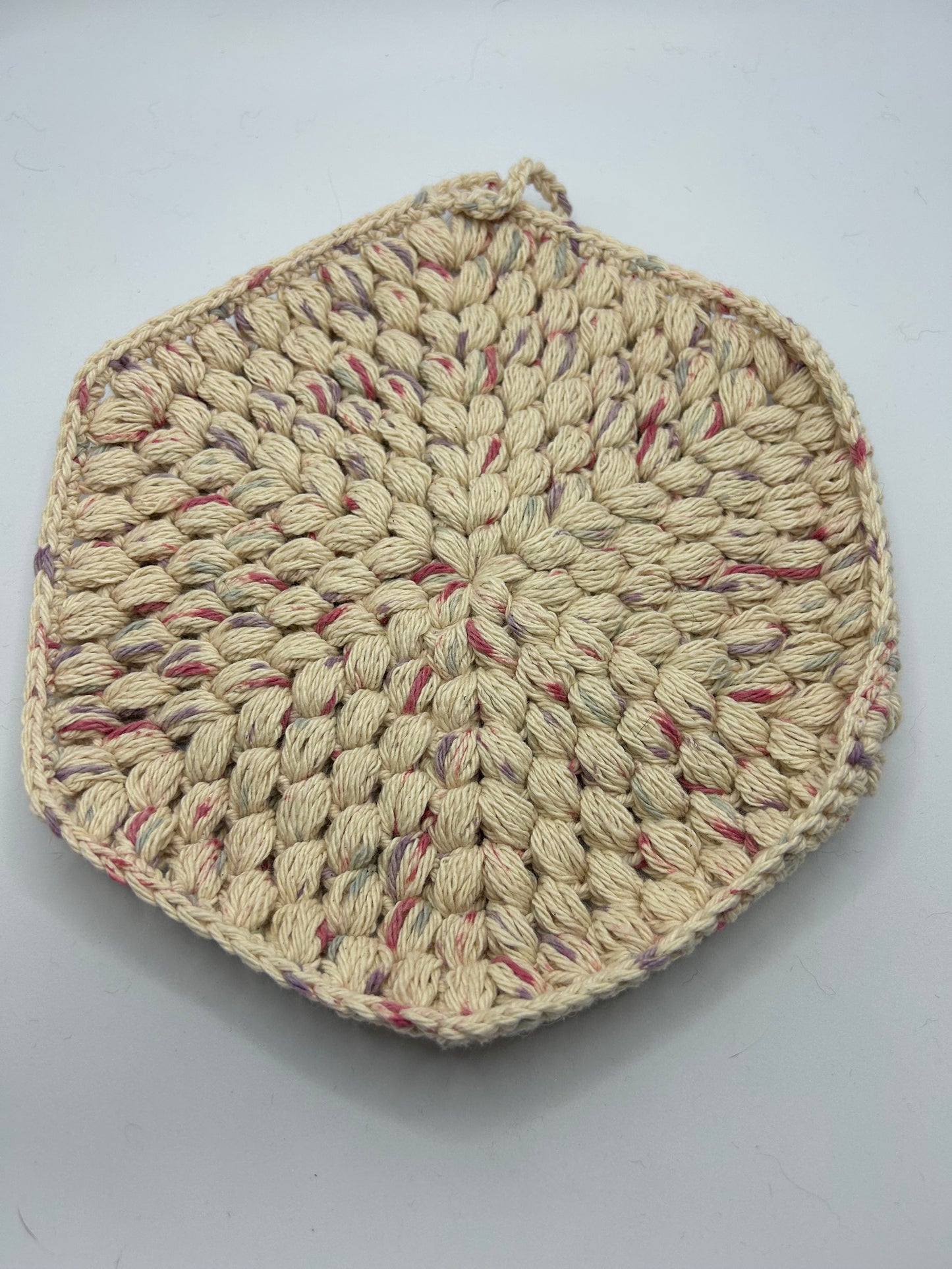 Puff Stitch Potholder
