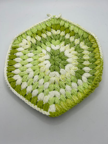 Puff Stitch Potholder