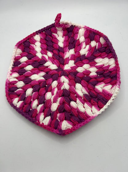 Puff Stitch Potholder
