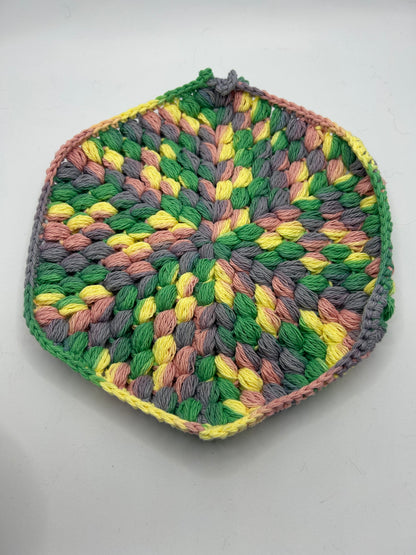 Puff Stitch Potholder