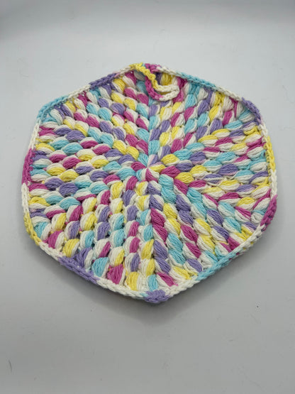 Puff Stitch Potholder
