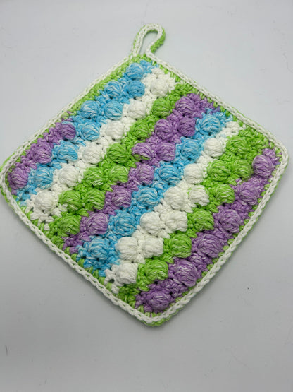 Bobble Stitch Potholder