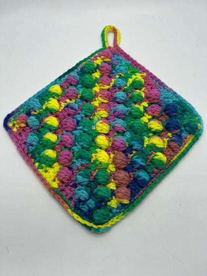 Bobble Stitch Potholder