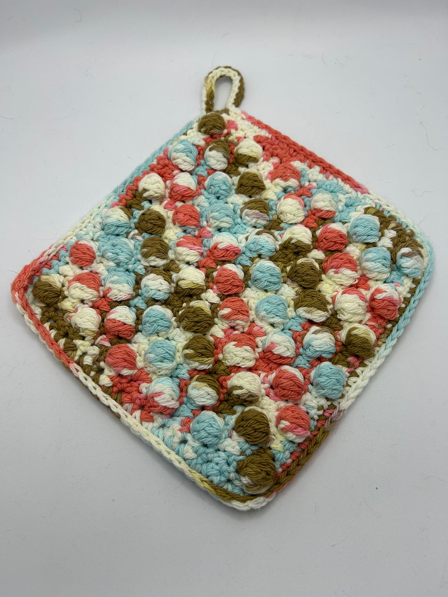 Bobble Stitch Potholder