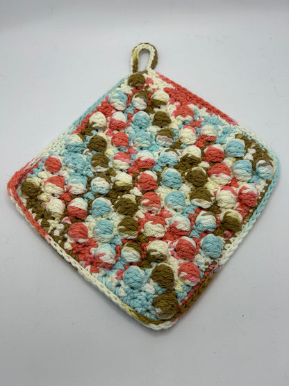 Bobble Stitch Potholder