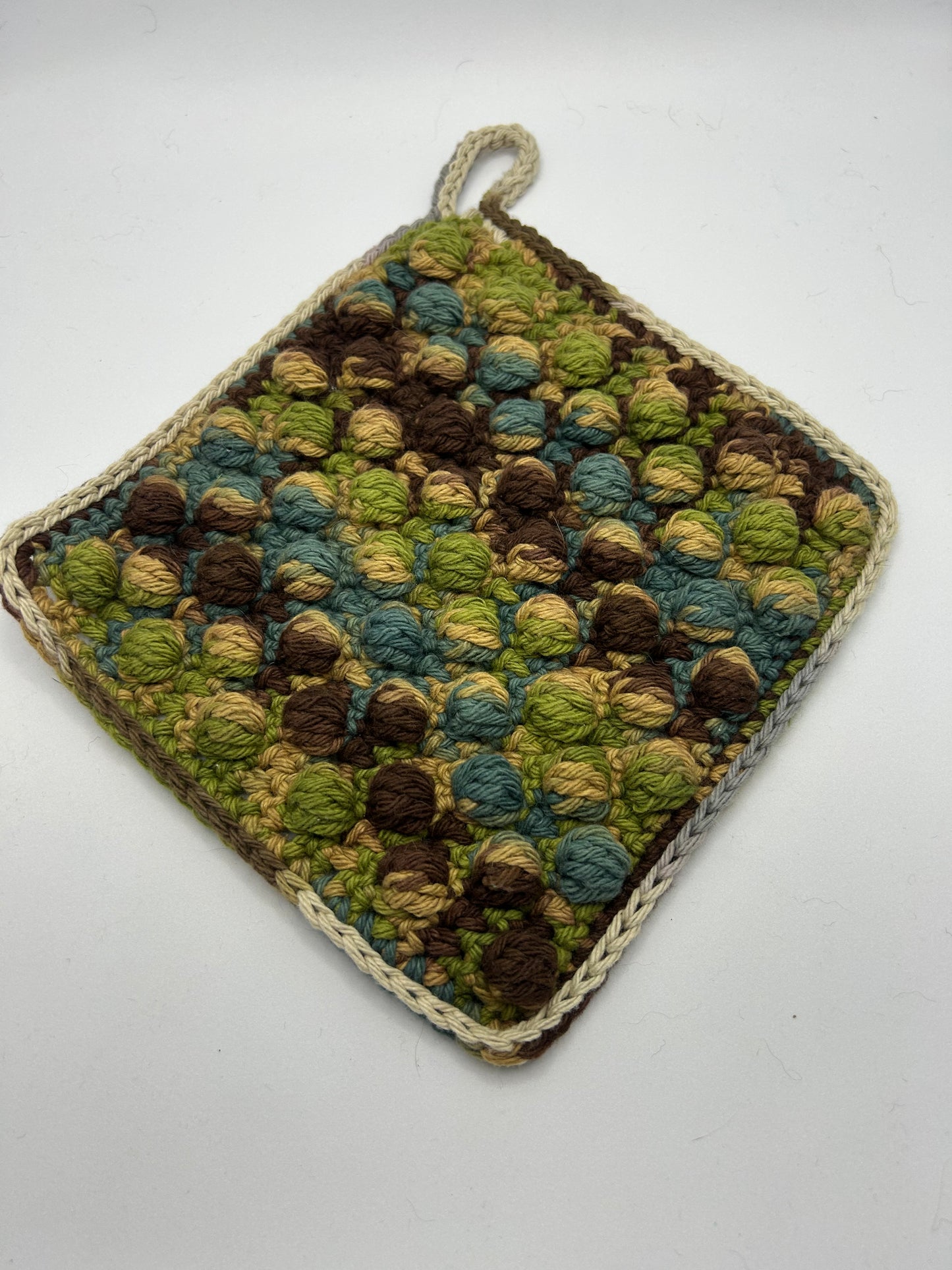 Bobble Stitch Potholder