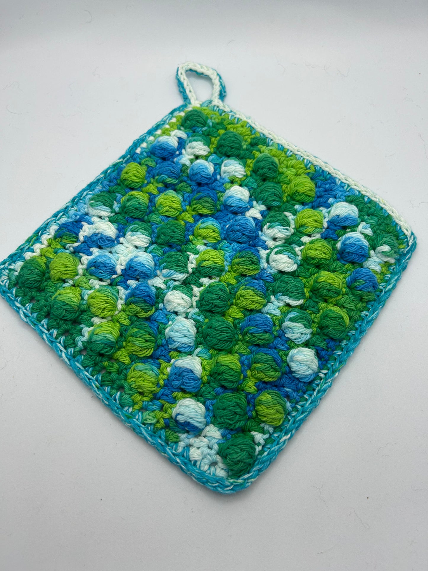 Bobble Stitch Potholder
