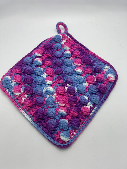 Bobble Stitch Potholder