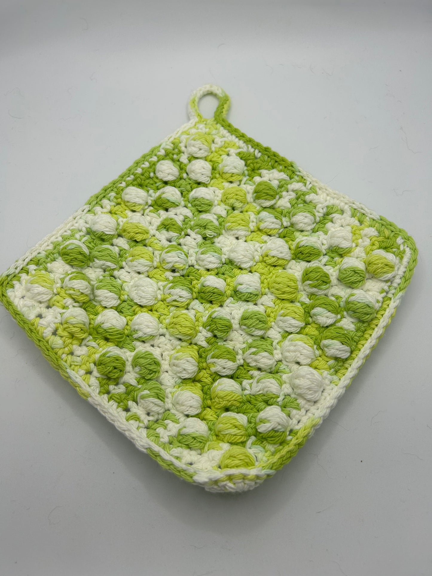 Bobble Stitch Potholder
