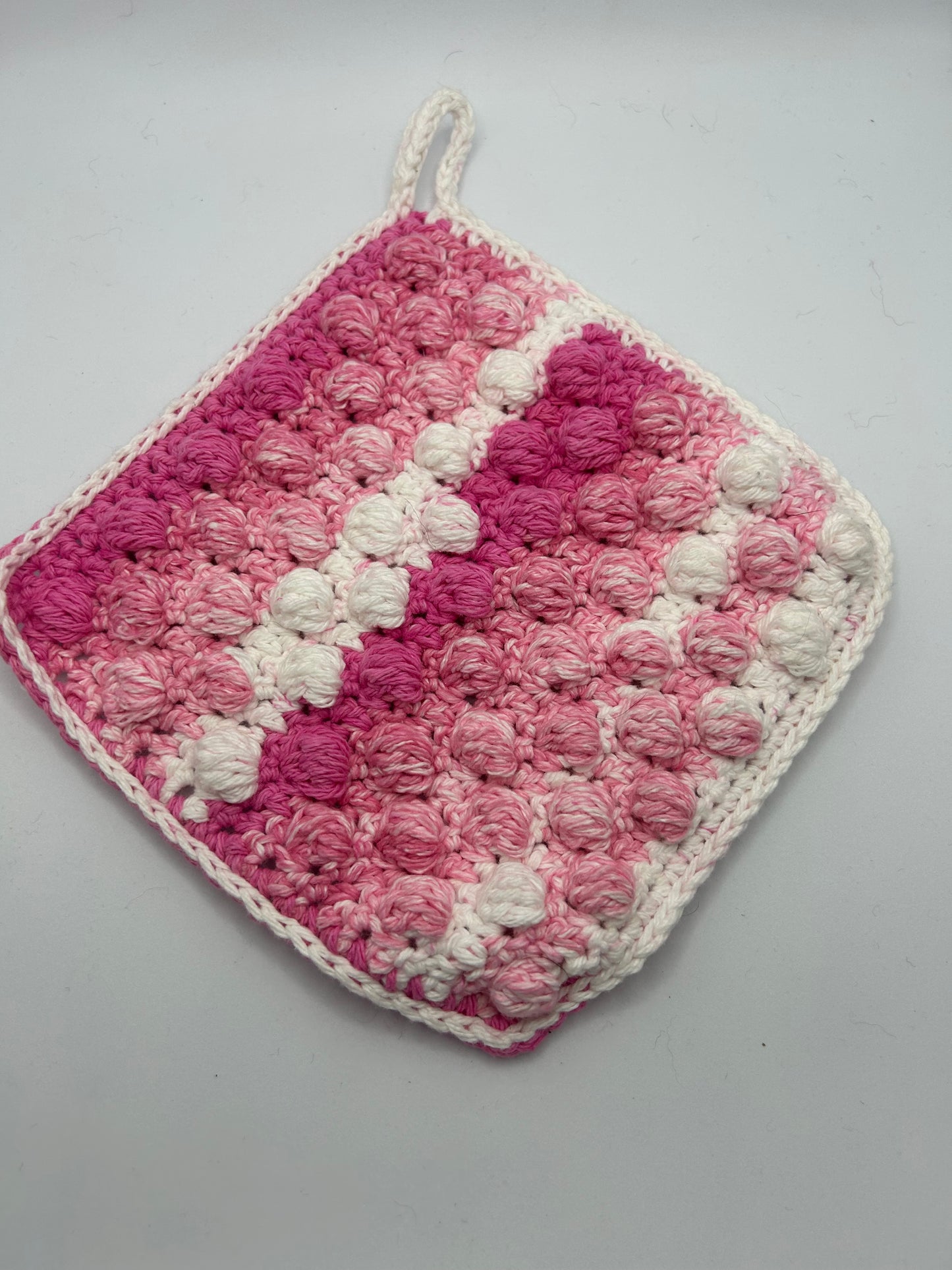 Bobble Stitch Potholder