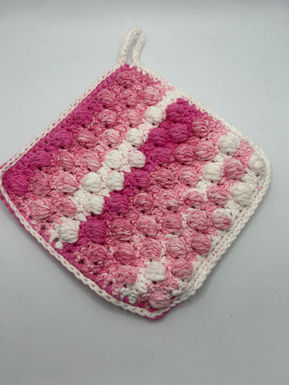 Bobble Stitch Potholder