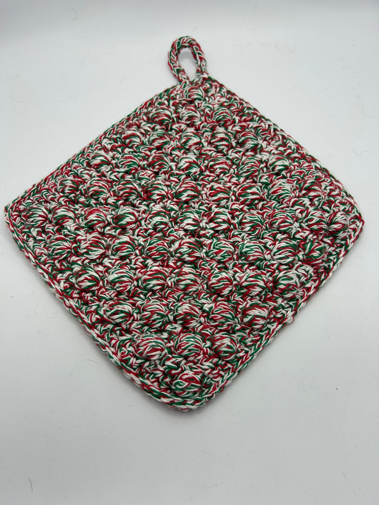 Bobble Stitch Potholder