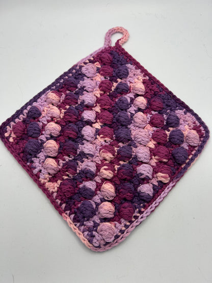 Bobble Stitch Potholder