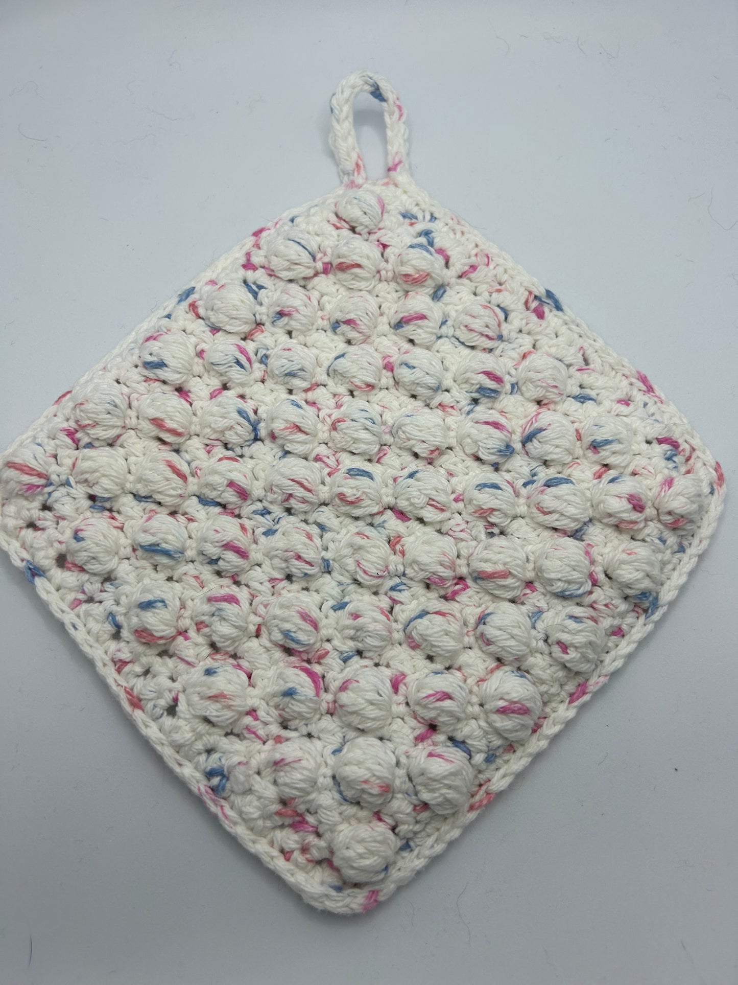 Bobble Stitch Potholder