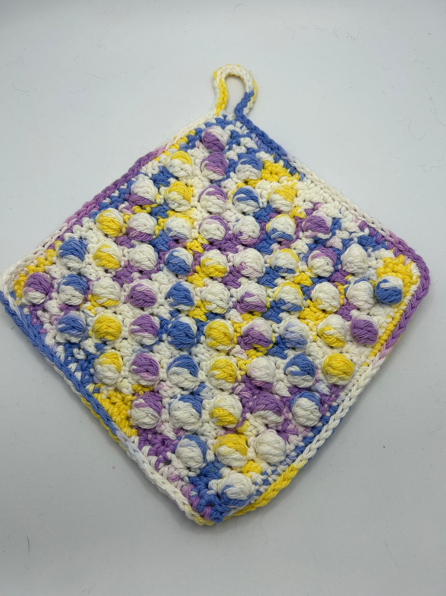 Bobble Stitch Potholder